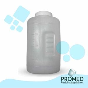 COLETORES 24 HORAS TRANSLÚCIDO TAMPA BRANCA – CRALPLAST