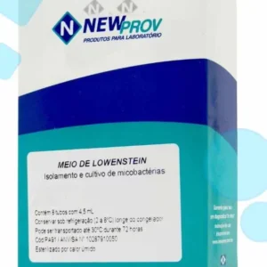 MEIO DE LOWENSTEIN CX C/8 TUBOS NEWPROV