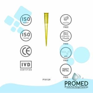 PONTEIRA 1-200L AMARELA PT C/1000 ABDOS