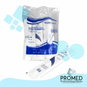 SWAB S/MEIO HASTE PLÁSTICA ESTÉRIL PCT C/100 - LABOR IMPORT
