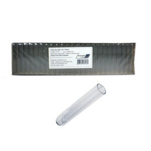 TUBO DE VIDRO 12X75MM