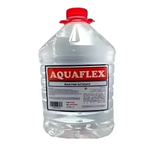 AGUA P/ AUTOCLAVE GL C/5 LITROS - AQUAFLEX