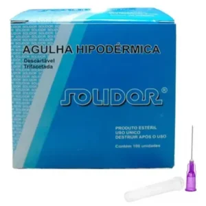 AGULHAS HIPODÉRMICAS - SOLIDOR