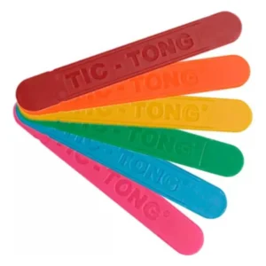 ABAIXADOR DE LÍNGUA C/40 PLASTICO INFANTIL -  TIC-TONG