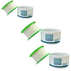FITA MICROPOROSA HIPOALERGICA BRANCO RL 50X10M - MAXICOR