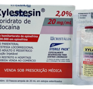 LIDOCÁINA XYLESTESIN 2% COM VASO 20ML