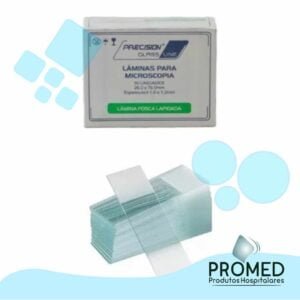 LÂMINA PARA MICROSCOPIA FOSCA LAPIDADA