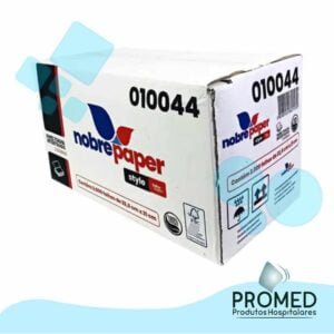 PAPEL TOALHA FOLHA DUPLA 23X21CM CX C/2000 FLS NOBRE