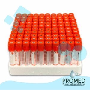 TUBO DE COLETA ATIVADOR DE COÁGULO 4 Ml