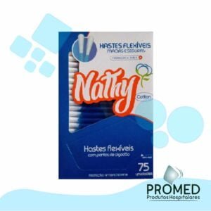 HASTES FLEXÍVEIS COM PONTAS DE ALGODÃO  - NATHY