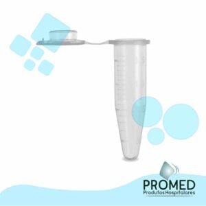 MICROTUBO TIPO EPPENDORF GRADUADO NEUTRO 1,5ML PCT C/1000