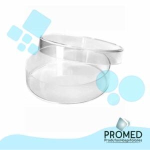 PLACA DE PETRI PS  90X15MM LISA ESTÉRIL CX C/200 – CRALPLAST