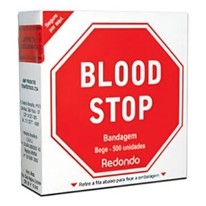 BANDAGEM CURATIVO ADESIVO  COR PELE 25MM - BLOOD STOP