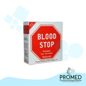 BANDAGEM CURATIVO ADESIVO  COR PELE 25MM - BLOOD STOP