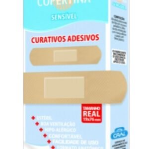 BANDAGEM CURATIVO (BAND-AID SENSIVEL) COPERTINA