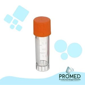 TUBO PARA CONGELAMENTO ROSCA EXTERNA GRADUADO – CRALPLAST