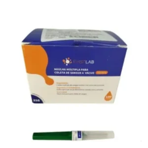 AGULHA MÚLTIPLA PARA COLETA DE SANGUE À VÁCUO - FIRSTLAB