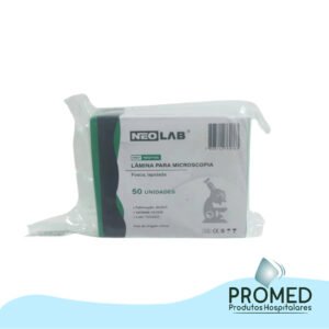 LÂMINA P/MICROSCOPIA 26 X 76mm  Pcte C/50un